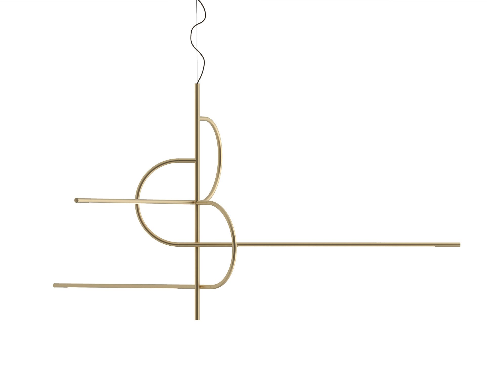 Латунный светодиодный подвесной светильник Gallotti&Radice Ключ к небесам ARCH-00069373 - Вид №1