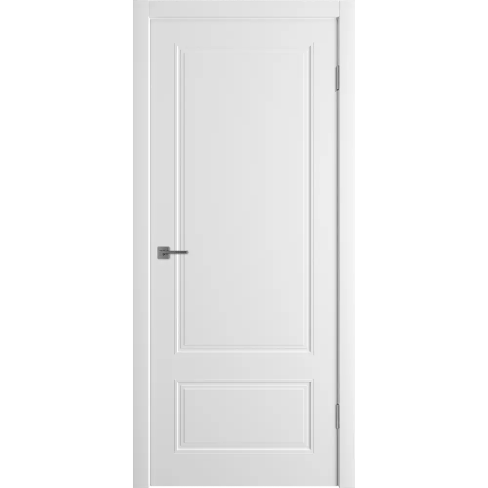Комплект двери Эрика глухая 80x200 см эмаль белый без доборов VFD STLM-2178250