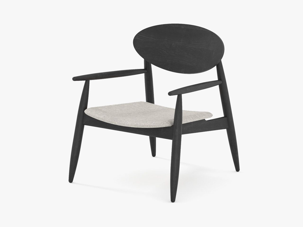 Стул из массива дерева с подлокотниками Air Division ARCH-00114429 - Вид №3