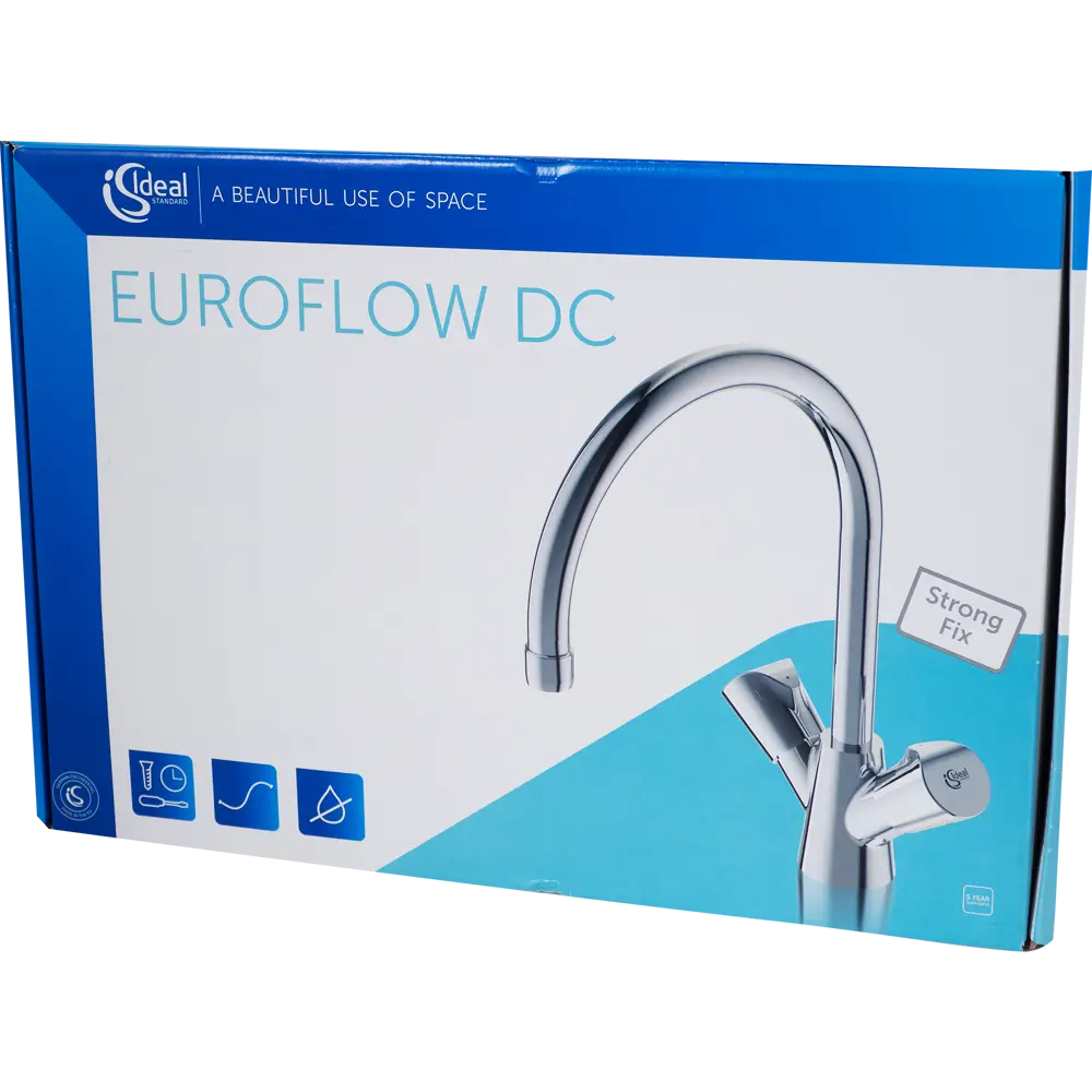 Смеситель для кухни Ideal Standard Euroflow, цвет хром STLM-2127835 - Вид №7