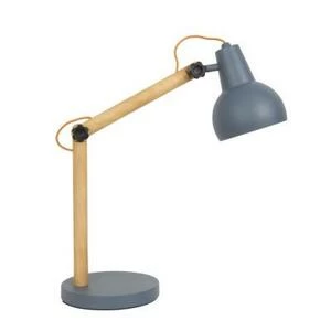 Лампа настольная Study, темно-серая