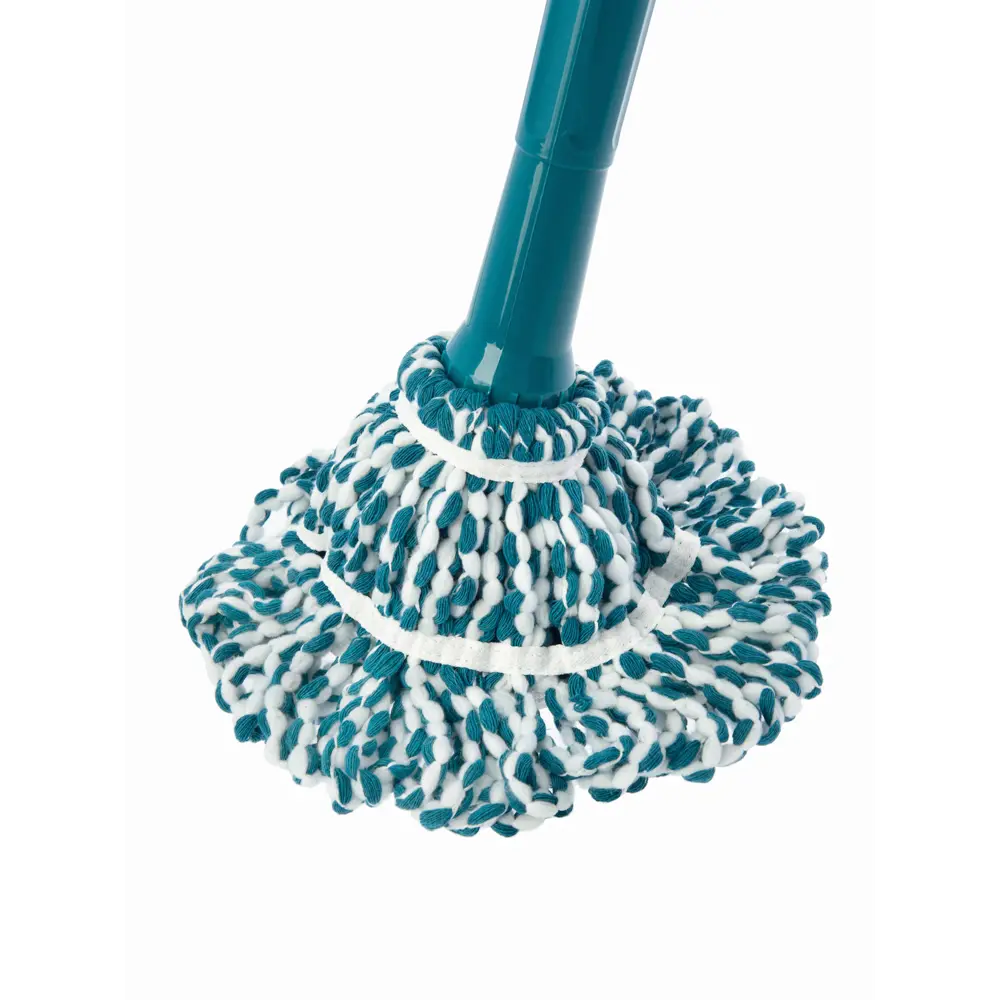 Швабра с веревочной насадкой You'll Love Twist Class микрофибра темно-зеленый/белый 125 см STLM-2062198 - Вид №1