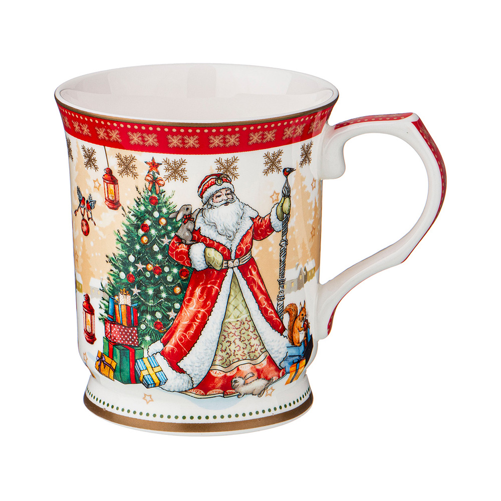 415-2115 Посуда фарфоровая Кружка "С НОВЫМ ГОДОМ!"3 400 мл Lefard 