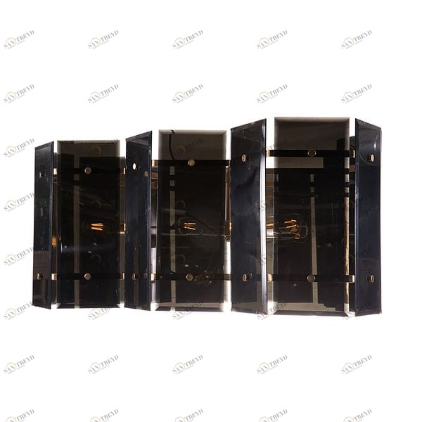 Люстра COLORGLOSS чёрная, золото WL016 UNICO ДИЗАЙНЕРСКИЕ 255291 Чёрный;золотой 