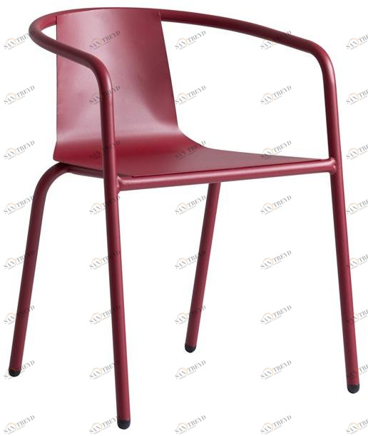 iSimar Штабелируемый алюминиевый стул с подлокотниками  7210 