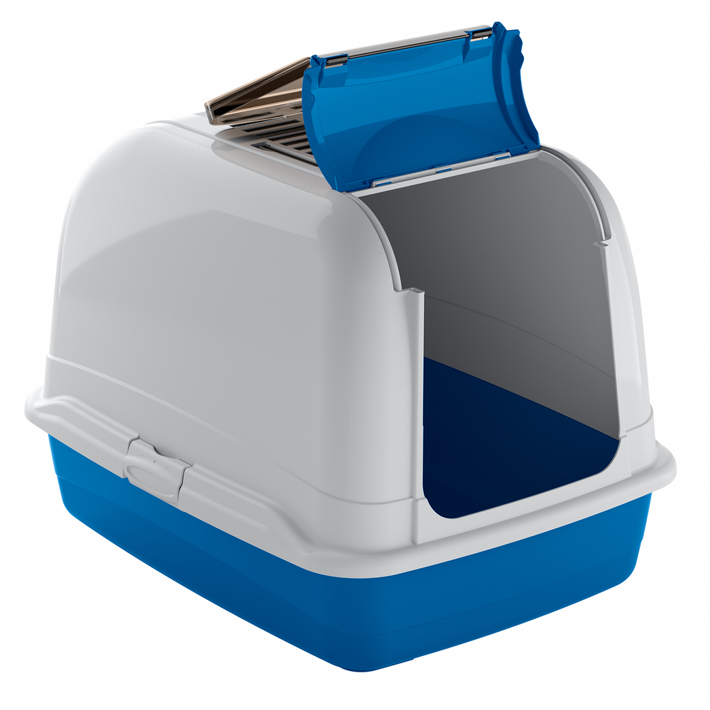 Т0027720 Биотуалет для кошек MAXI BELLA с угол. фильтр. 50х66х46см FERPLAST  - Вид №1