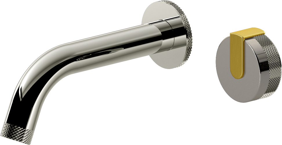 E-11535-R1PN-L1BB-PC Настенный прогрессивный смеситель скрытого монтажа для раковины GRAFF MOD+