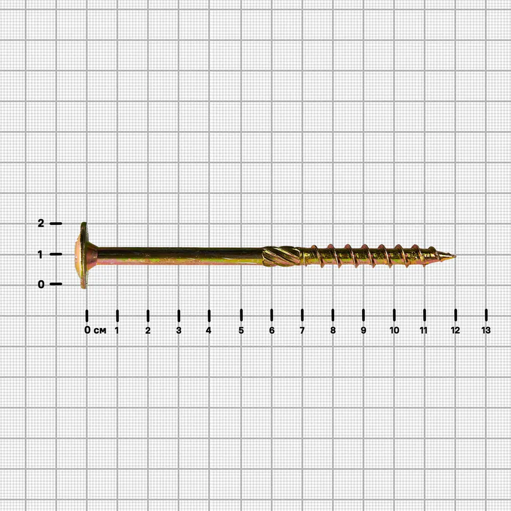 Santreyd: Конструкционный саморез по дереву 8x120 мм с пресс-шайбой 89356801 STLM-1446318 - Вид №2
