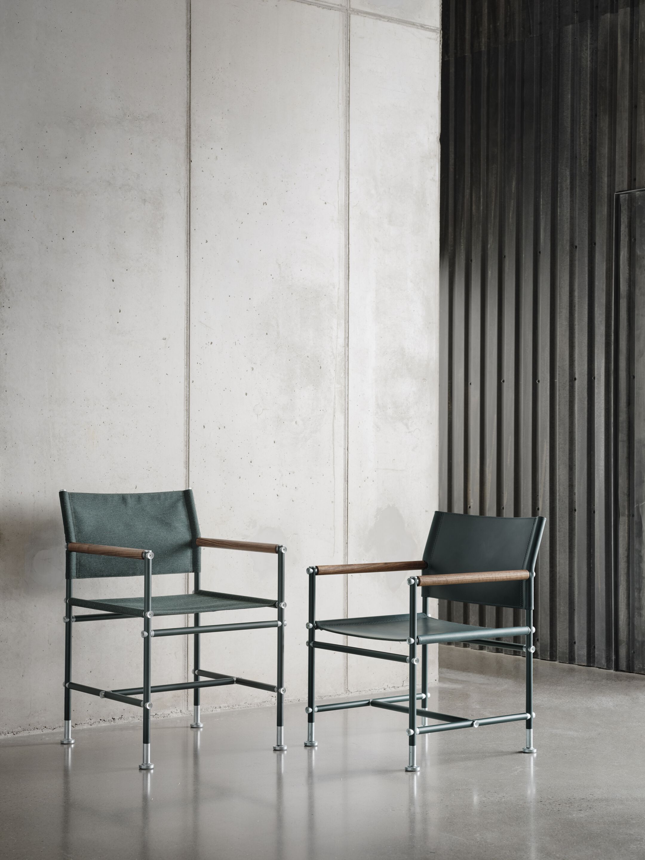 Тканевый стул с подлокотниками Bla Station Able ARCH-00137385 - Вид №19