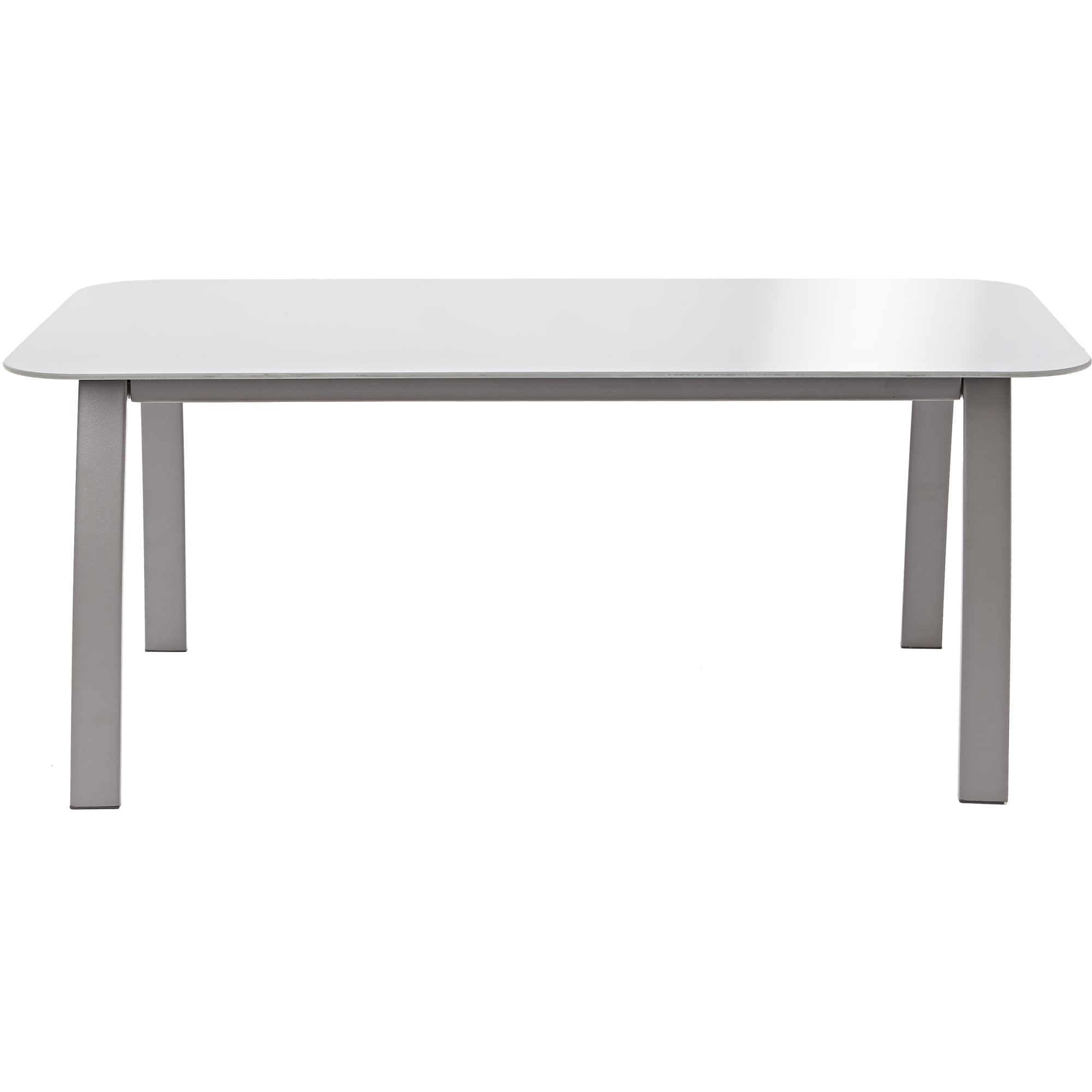 82276170 Стол садовый Alma 85x45x35 см сталь/стекло серый Santreyd  - Вид №1