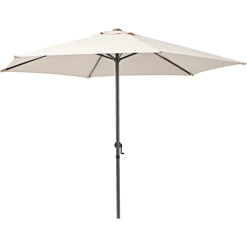 Садовый зонт Santreyd Polar с шестигранным куполом 2.6 м бежевый 82232842 STLM-0960158
