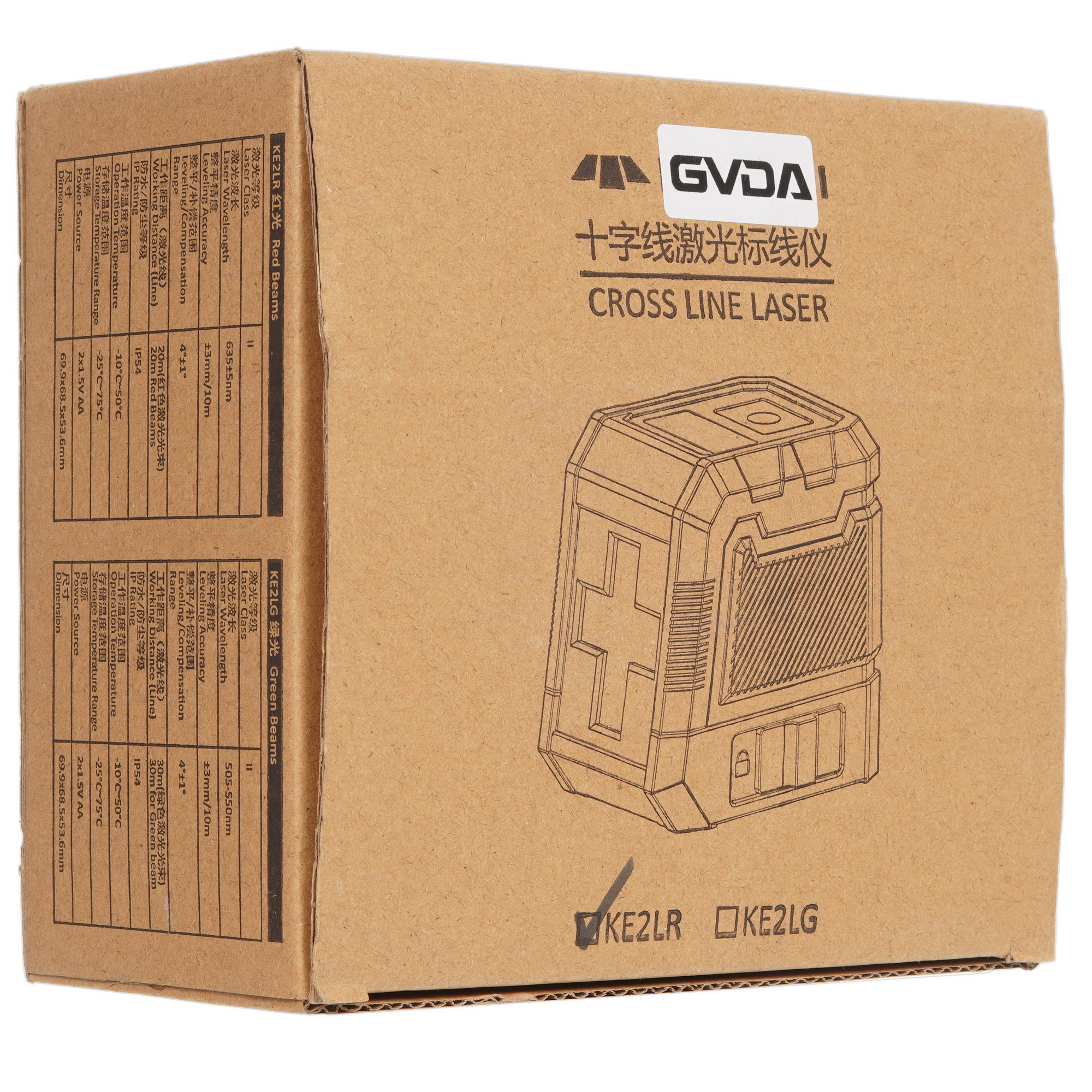 Лазерный уровень GVDA KE2LR 9185595 STDN-0033528 - Вид №7