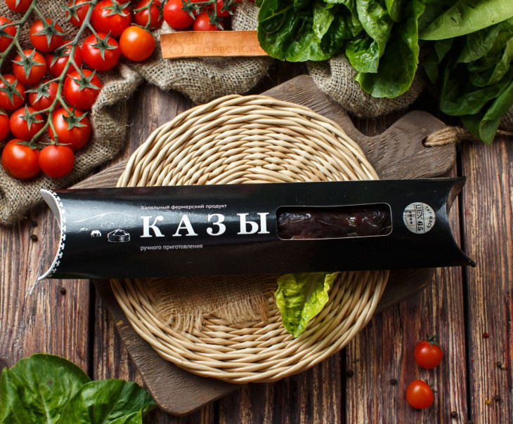 4708 Казы сыровяленый "Халяль", подарочный Вкусляндия  - Вид №4