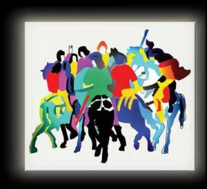 Mirabili Светящаяся скульптура Lodola alla corte dei medici