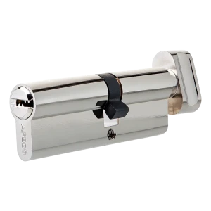 Цилиндр Apecs SM-70(30C/40)-C-NI, 30x40 мм, ключ/вертушка, цвет никель