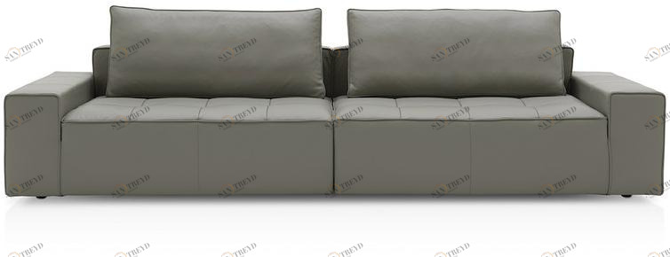 Calligaris Секционный кожаный диван sun-id-1444408