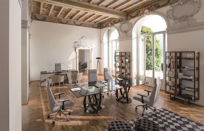 Porada Кресло для руководителя из ткани с высокой спинкой Iron sun-id-1353386 - Вид №2