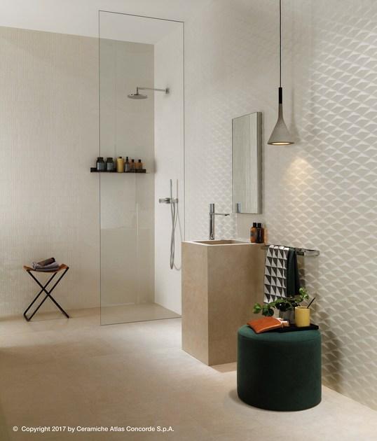 Atlas Concorde Объемная белая плитка для стен Kone sun-id-1350734 - Вид №5