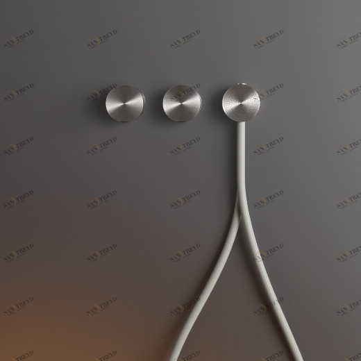 Настенные 2 смесителей, установленные для ванной / душа с ручным душем диаметром 65 мм  GIO83 CEADESIGN 