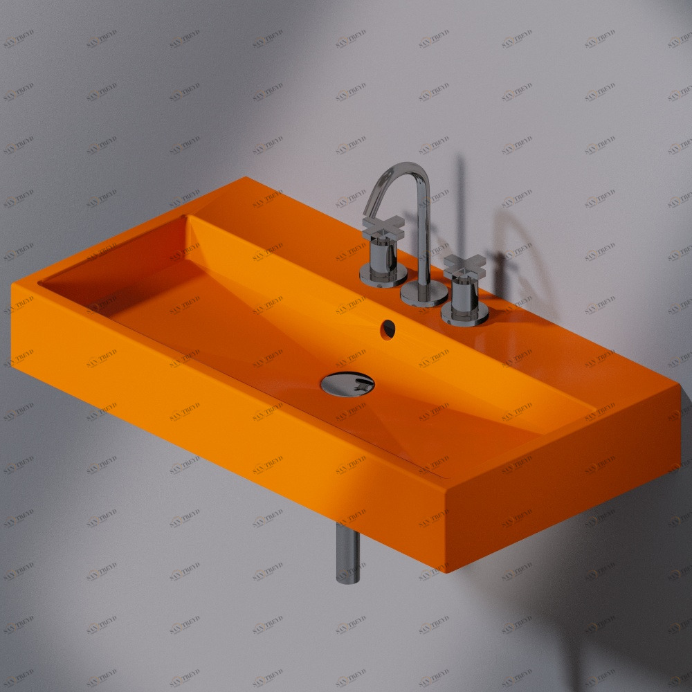 L278T1R3V4.114 Подвесная раковина настенная прямоугольная A. e T. Italia AeT ITALIA 