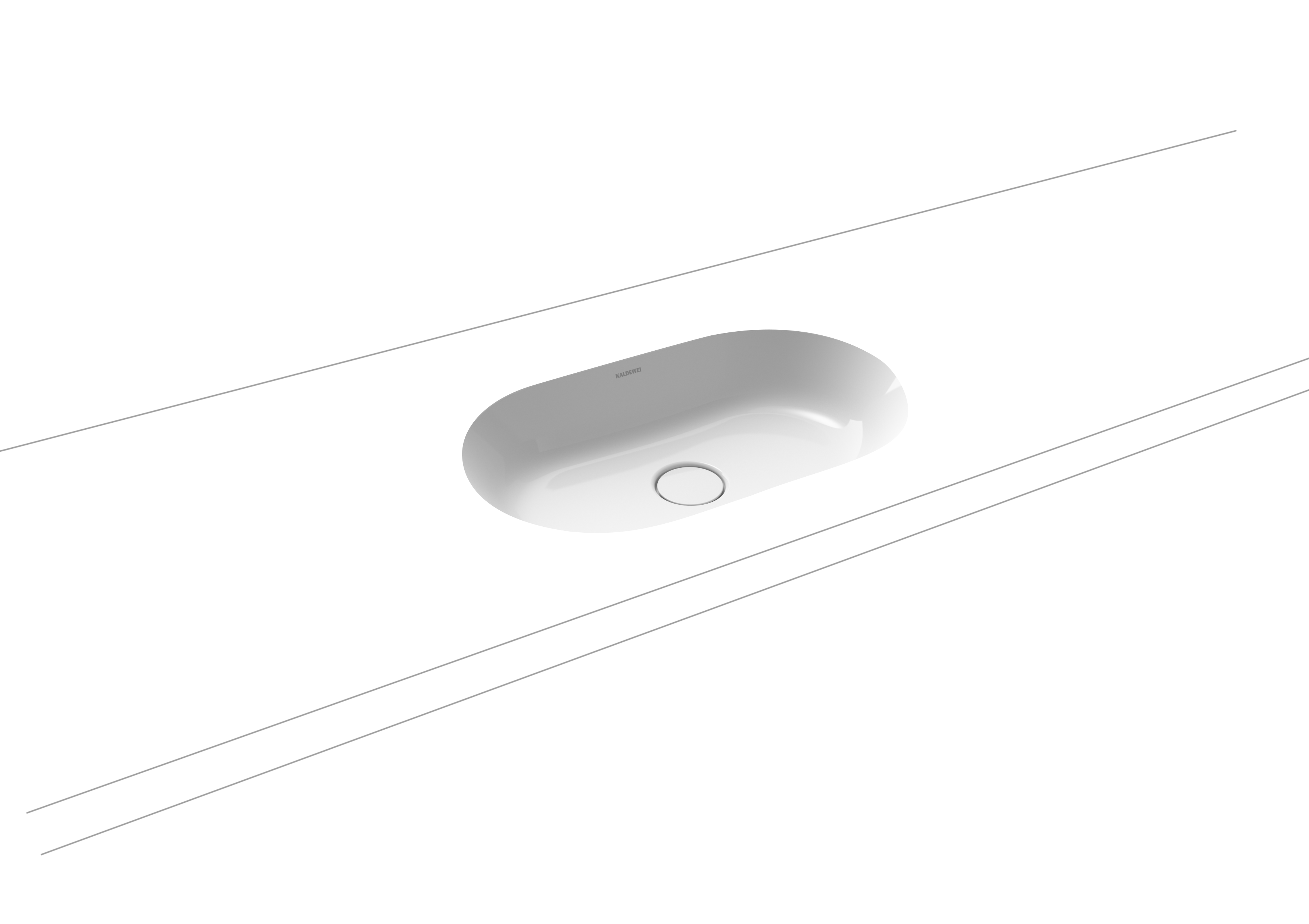 Умывальник KALDEWEI Сталь эмалированная 3059 294 черный матовый 100 3059294 - Вид №1