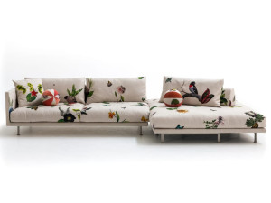 Съемный диван из ткани