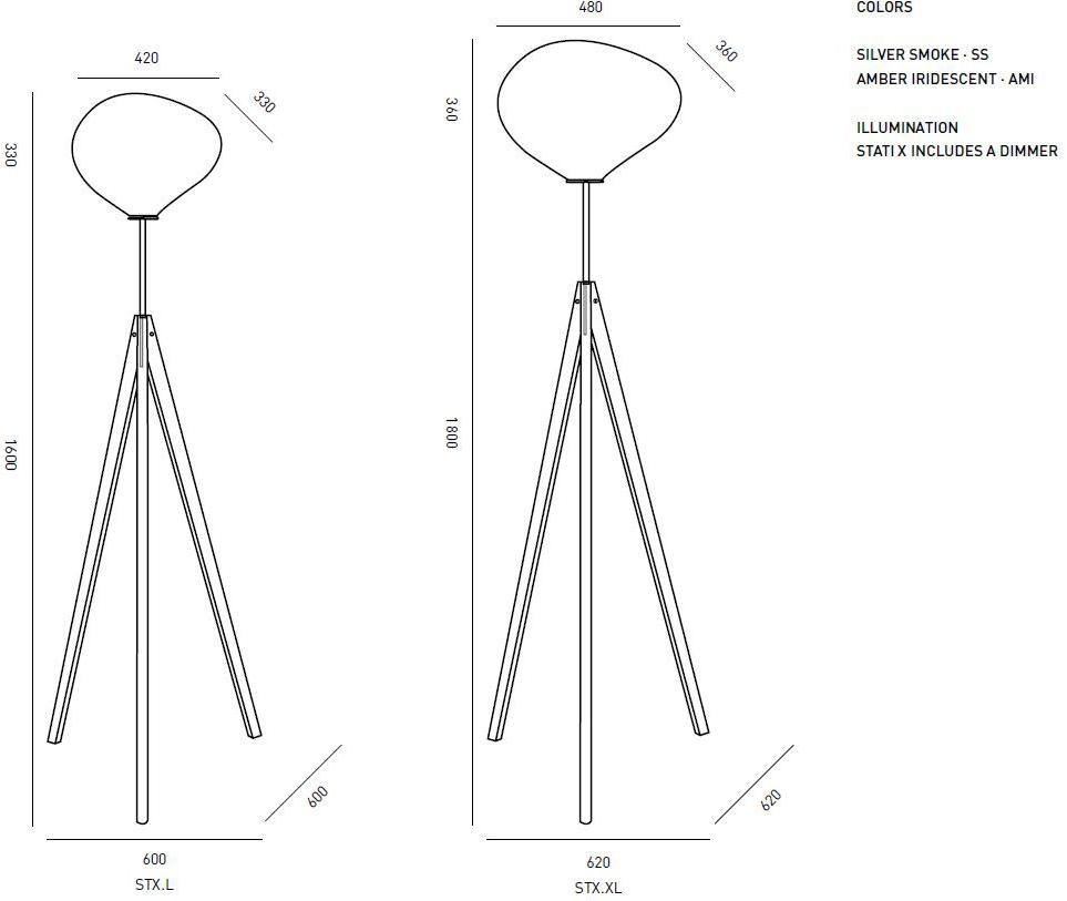 ELOA Торшер ручной работы из дутого стекла sun-id-1416617 - Вид №15