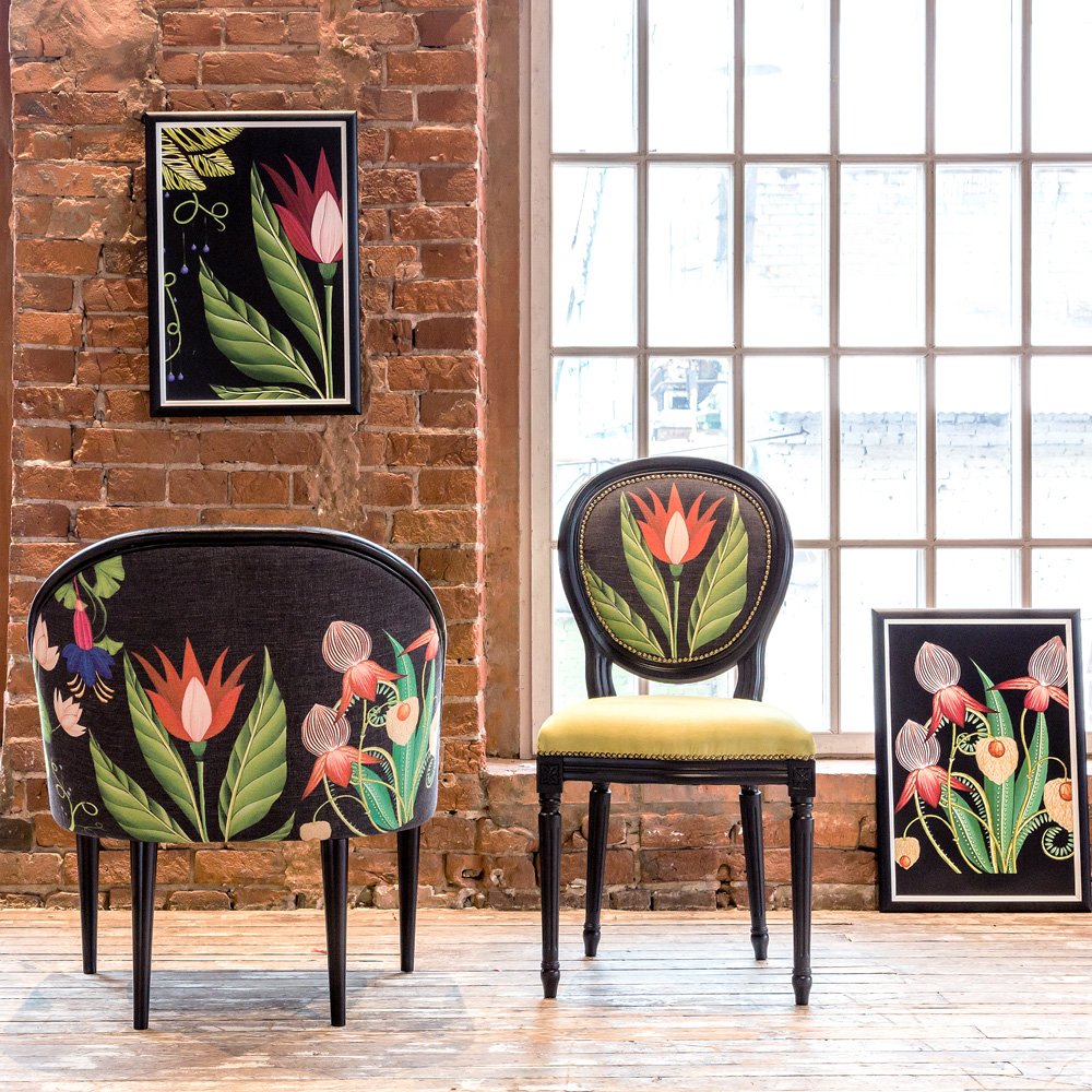 3112898 Кресло «Тропический лес / Нуар» Object Desire  - Вид №6