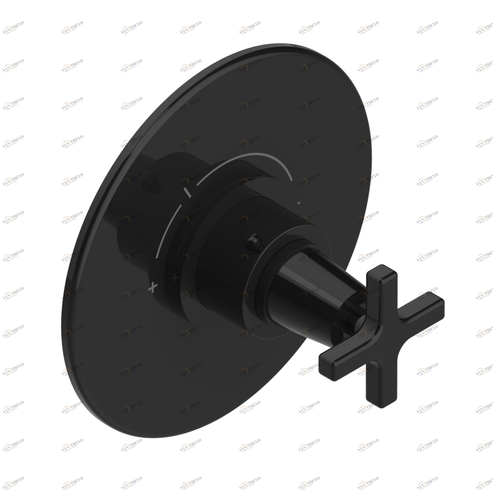 G69-5100BR Ручка регулировки с круглой накладкой для термостата THG, арт.5100A 1/2" и 5200A 3/4" (термостаты см. на стр. 451) Thg-paris Spirit Покрытие PVD бронза G69 5100BR CAT.F