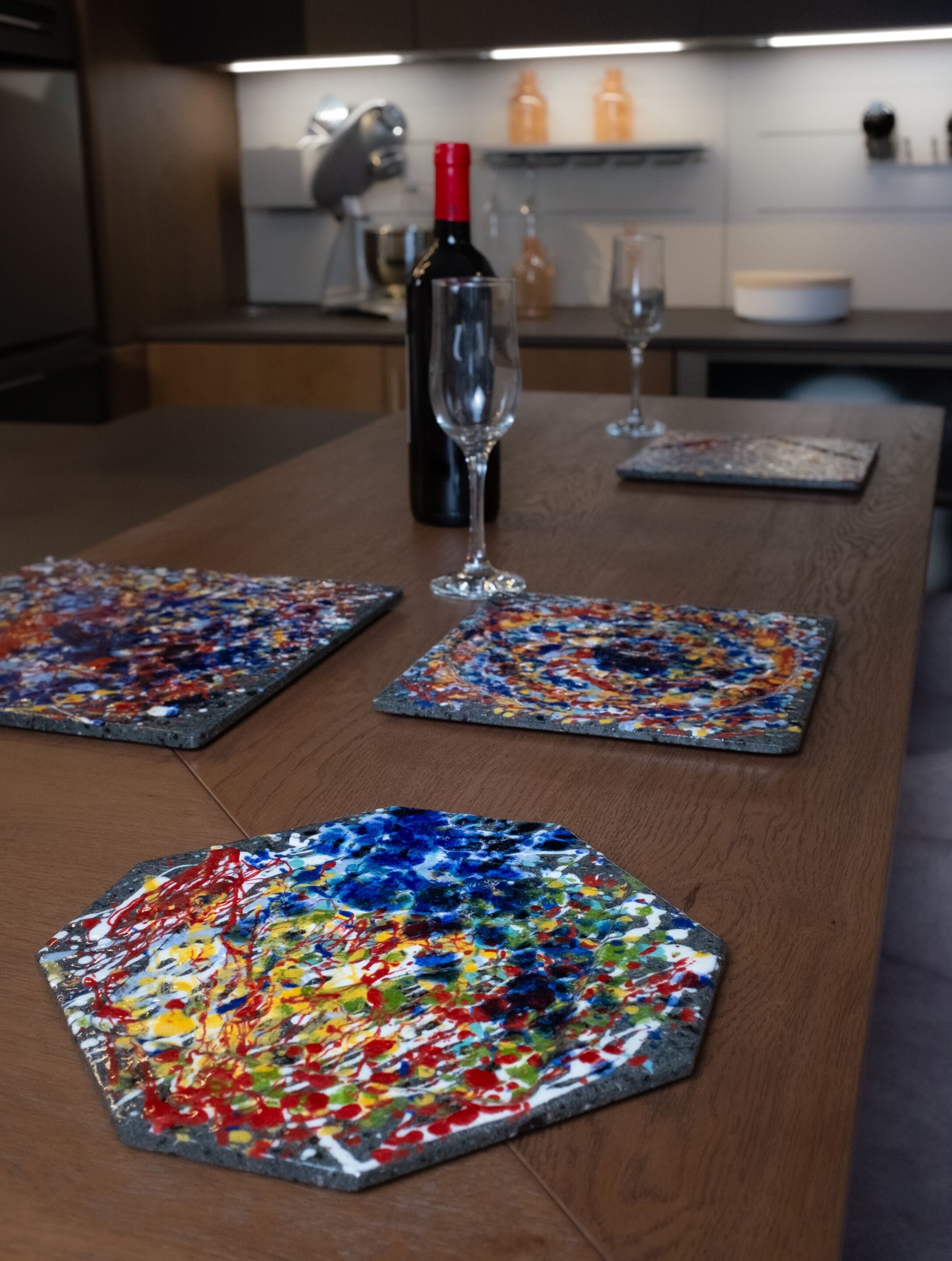 Квадратный подшерсток из лавового камня Etnea Cuorelavico момент ARCH-00067493 - Вид №7