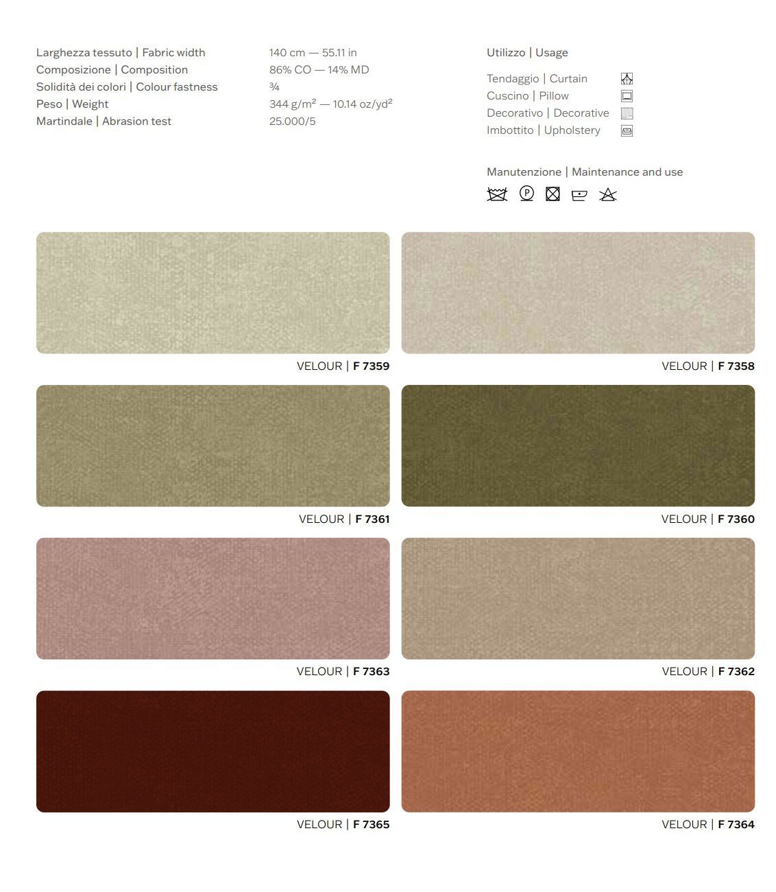 Обивочная ткань с графическим рисунком Jannelli&Volpi СП GRANDE CORNICHE FABRICS ARCH-00051261 - Вид №2