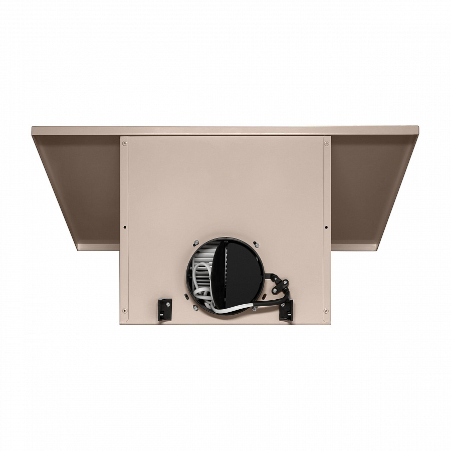 TOWER C 60 DARK BEIGE Вытяжка tower c 60 темно-бежевый/темно-бежевое стекло/ • тип: настенная• цвет: темно-бежевый• управление: кнопочное• ширина, мм: 600• полная потребляемая мощность, вт: 180• количество скоростей: 3• максимальная производительность, м3 Santreyd  - Вид №7