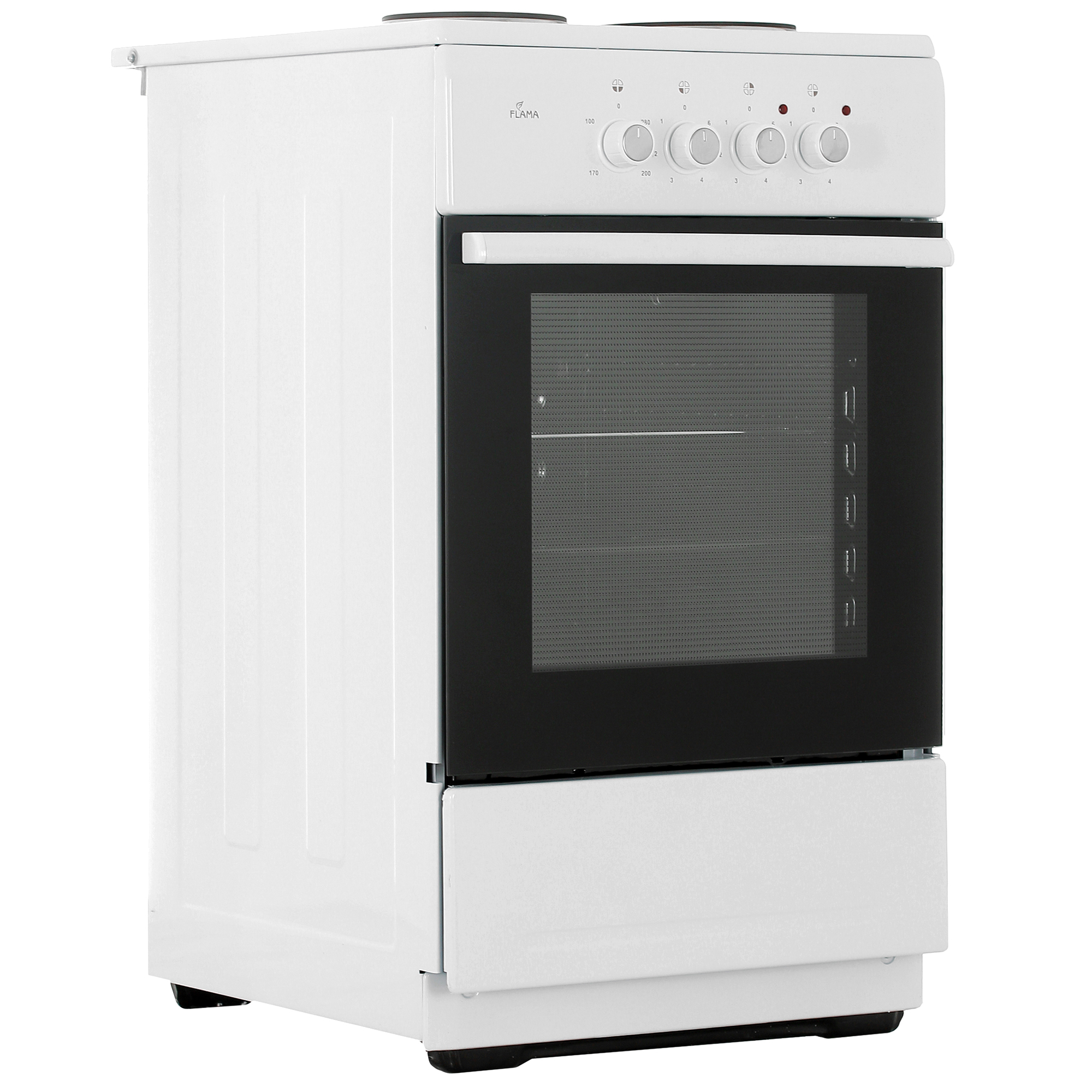 9973268 Электрическая плита FLAMA AE 1306 W белый Flama group STDN-0014430 - Вид №1