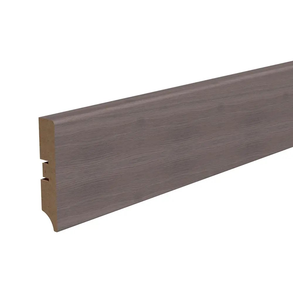 Плинтус напольный КП-202-80 МДФ 16 мм 2.05 м цвет дуб Неаполь КРОНОПРОФИЛЬ STLM-2161415