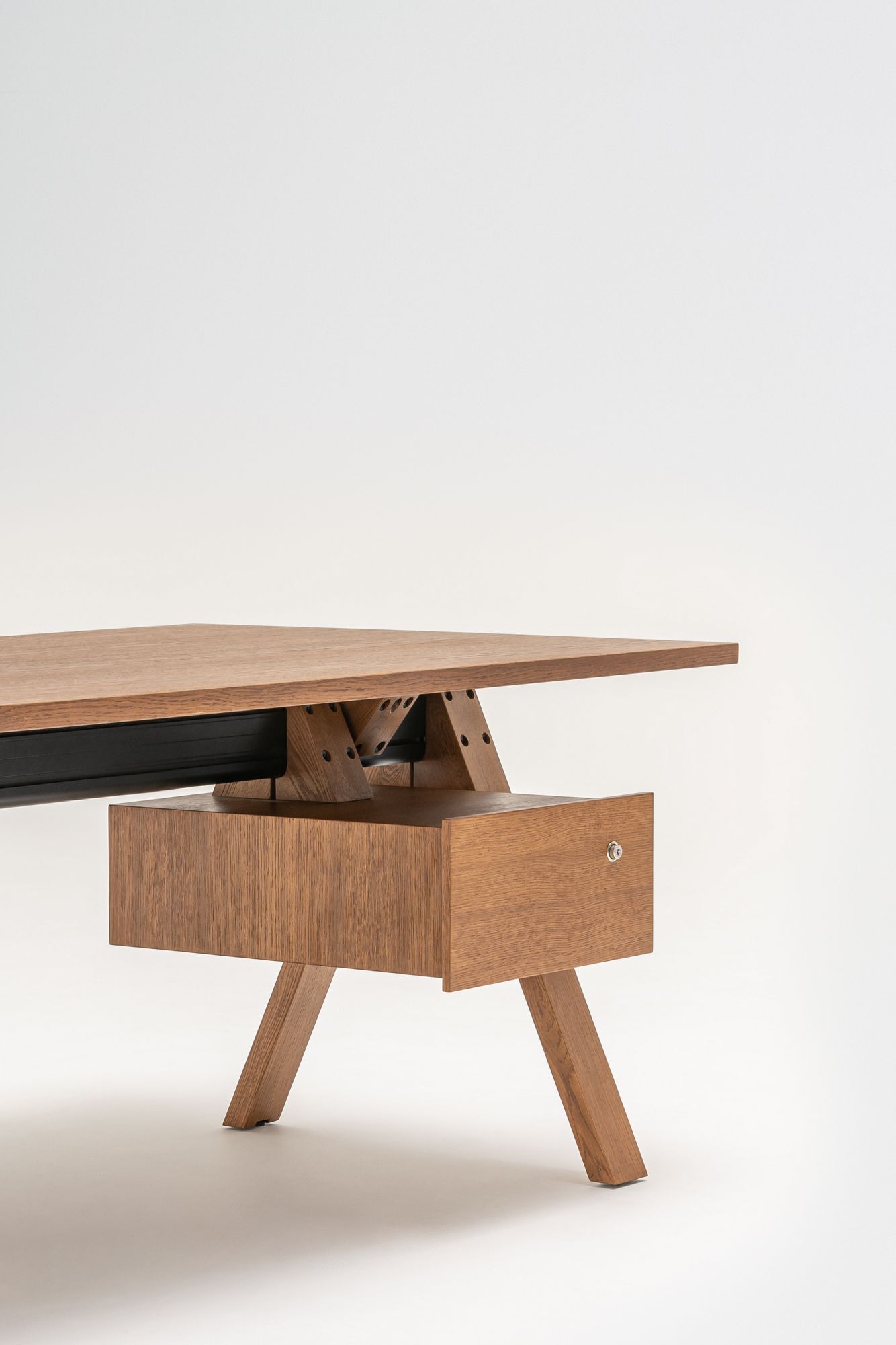 Деревянный секционный прямоугольный стол с ящиками MDD Viga ARCH-00112649 - Вид №8