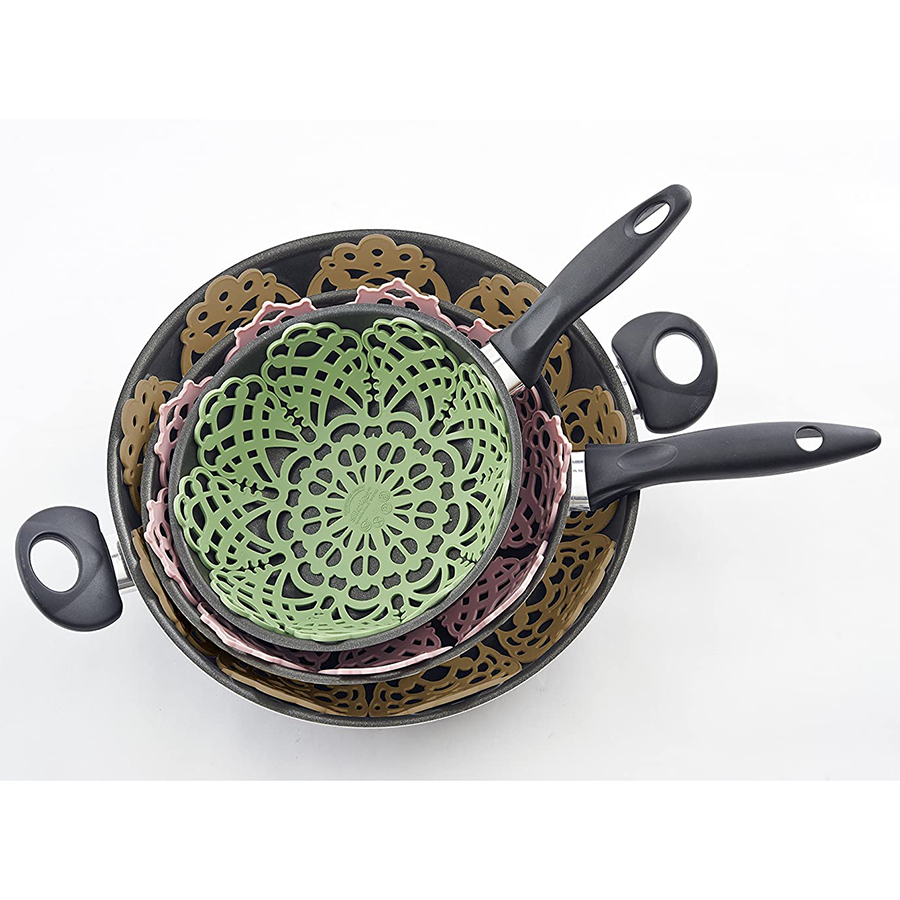 70.192.02.0001 Коврик защитный safe pot big ?40 см силиконовый Silikomart  - Вид №2