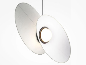 Ткань подвесной светильник