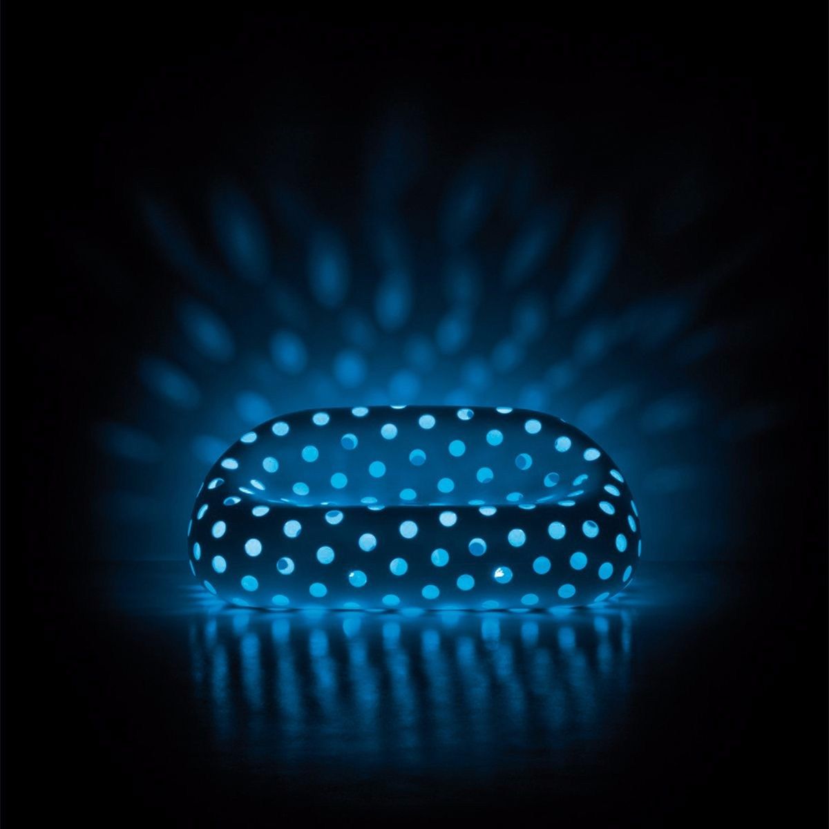 3-местный полиэтиленовый светящийся садовый диван PLUST Airball ARCH-00090785 - Вид №6