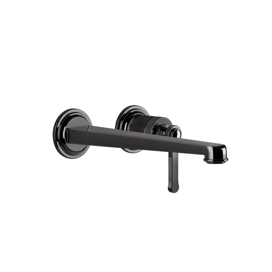 Смеситель для умывальника 65088 706 Gessi Venti20 ЧЕРНЫЙ МЕТАЛЛ PVD 65088706