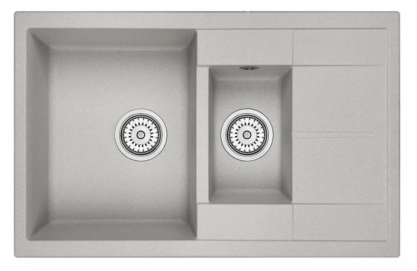 7802, БАЗАЛЬТ, кухонная мойка, кварц