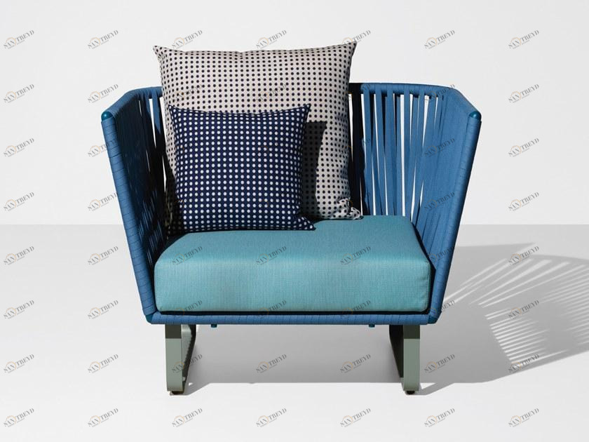 Kettal Садовое кресло с подлокотниками Bitta #70200/70250