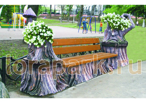 MS.F-L01 Скамейка ЛЕСОВИКИ LAB.Space 