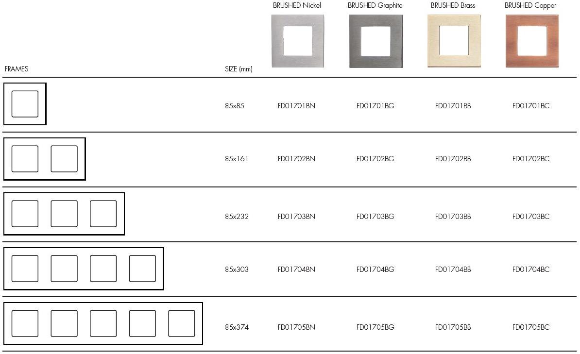 FEDE Гражданская серия из латуни Modern sun-id-1382941 - Вид №5