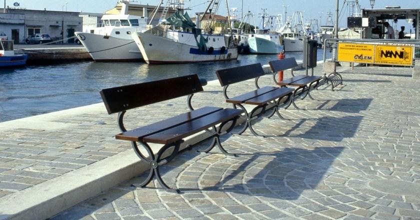 Neri Деревянная скамейка со спинкой Nyssa 2170  - Вид №2