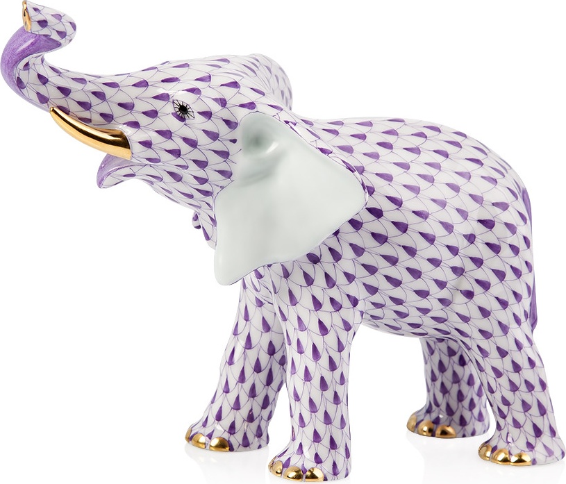 10552822 Herend Фигурка 13,5см "Слониха" Фарфор 