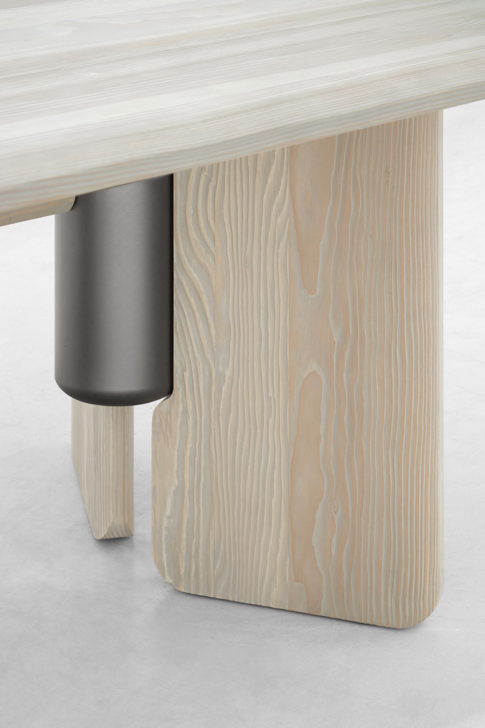 Прямоугольный стол из ели District Eight Faifo ARCH-00071600 - Вид №4