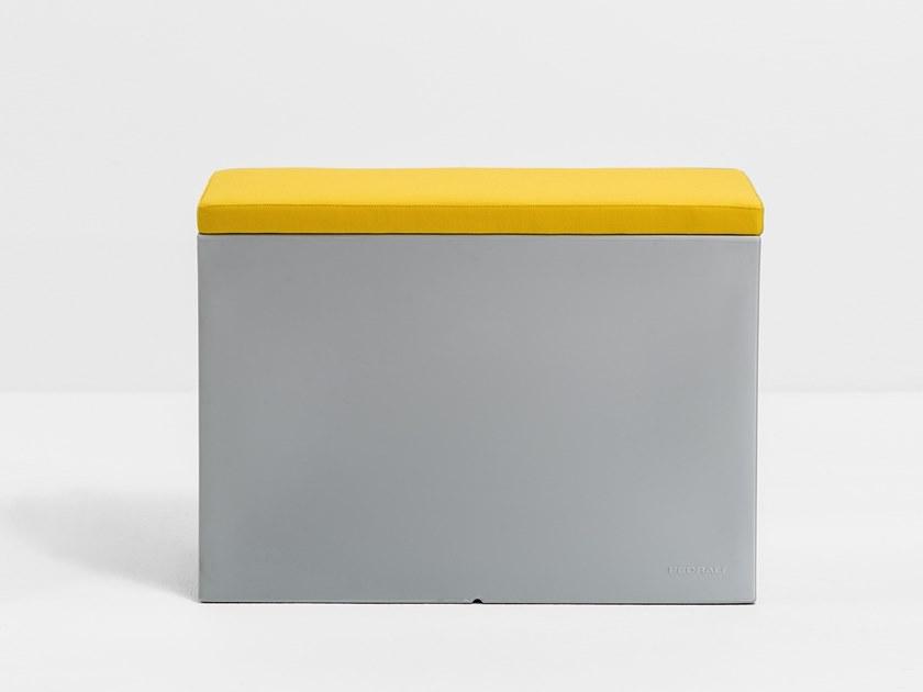 Pedrali Садовая скамейка из полиэтилена / плантатор Kado Pot - Вид №1