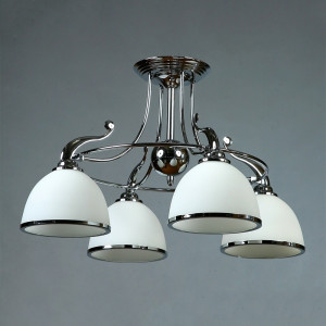 096689 Потолочный светильник Brizzi 4L MACB/004 хром Mantra 02401