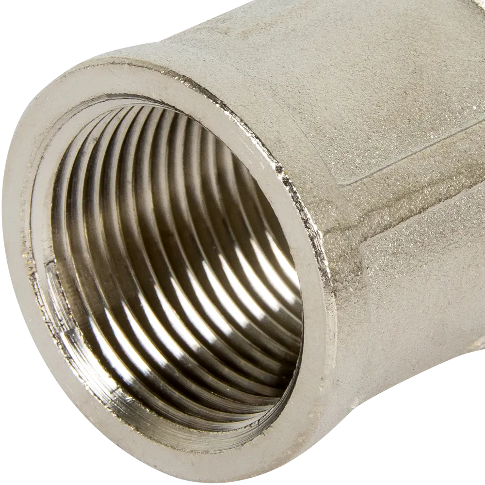 Муфта Valtec внутренняя резьба 3/4" никелированная латунь VTr.270.N.0005 10508721 STLM-2042781  - Вид №1