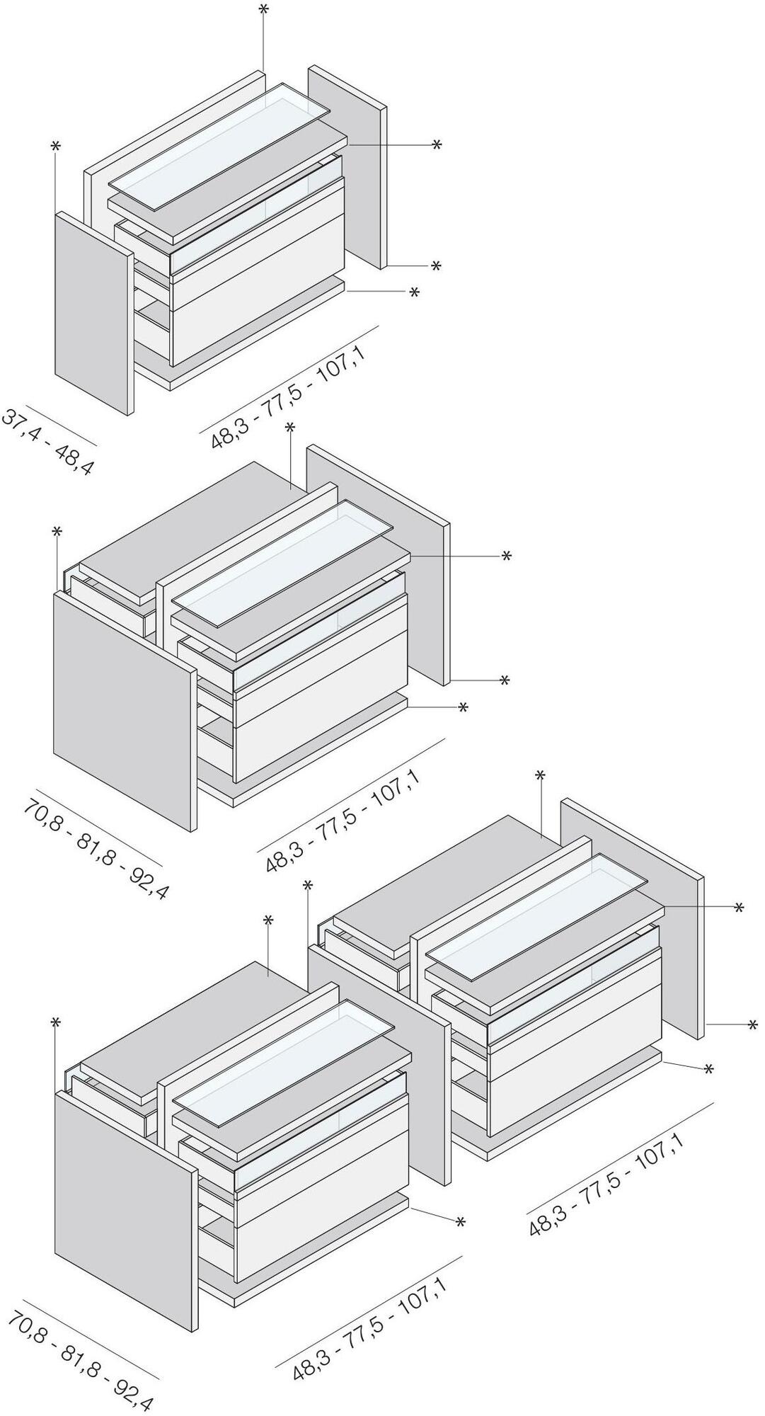 TUMIDEI Модульный комод из меламина sun-id-1474724 - Вид №4